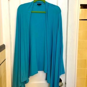 J Jill Wearever waterfall cardigan